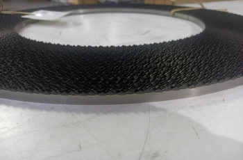 Diş Uçları Sertleştirilmiş Konkav Şerit Hızar Bıçağı