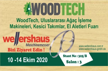 WoodTech Uluslararası Ağaç İşleme Fuarı Online Davetiye